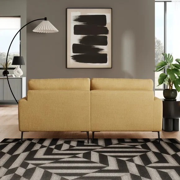 Lawson Chunky Tonal Weave Corner Chaise Sofa 3