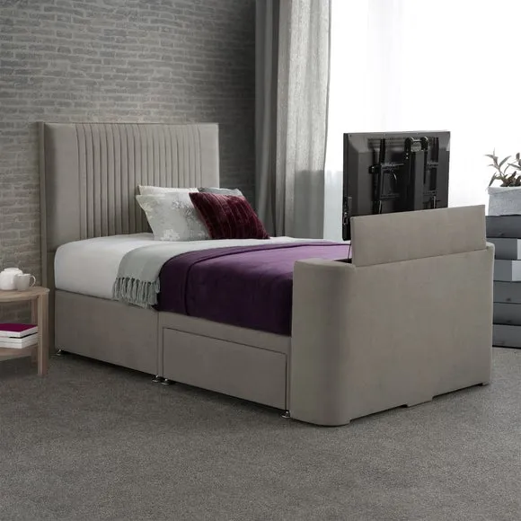 Sweet Dreams Venice Vertical Pleated TV Bed 1