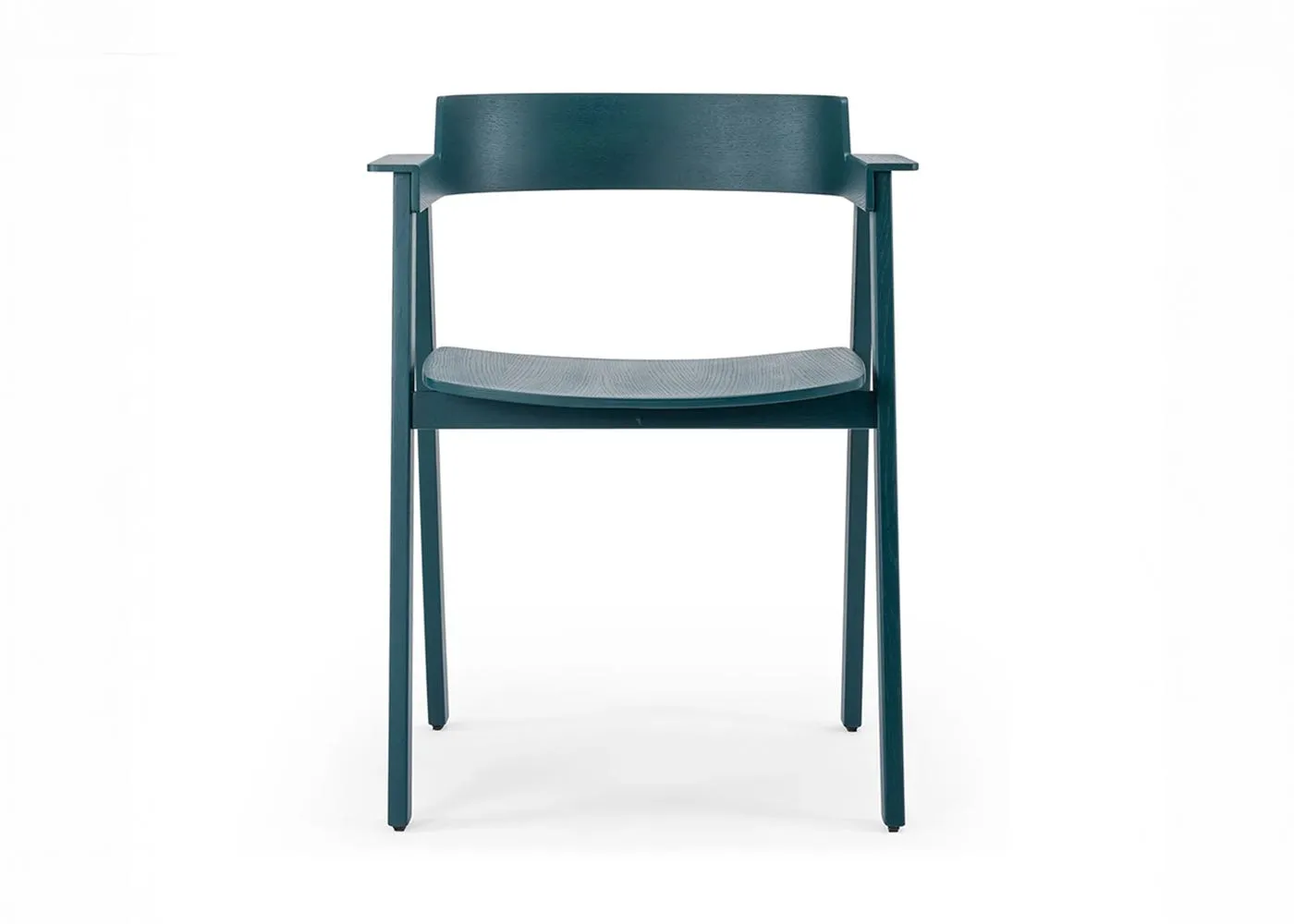 Gazzda Flip Dining Chair Oak Green