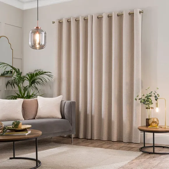 Genoa Chenille Blackout Eyelet Curtains 4