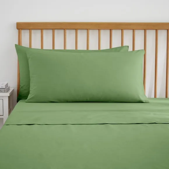 Pure Cotton Kingsize Pillowcase Pair 1