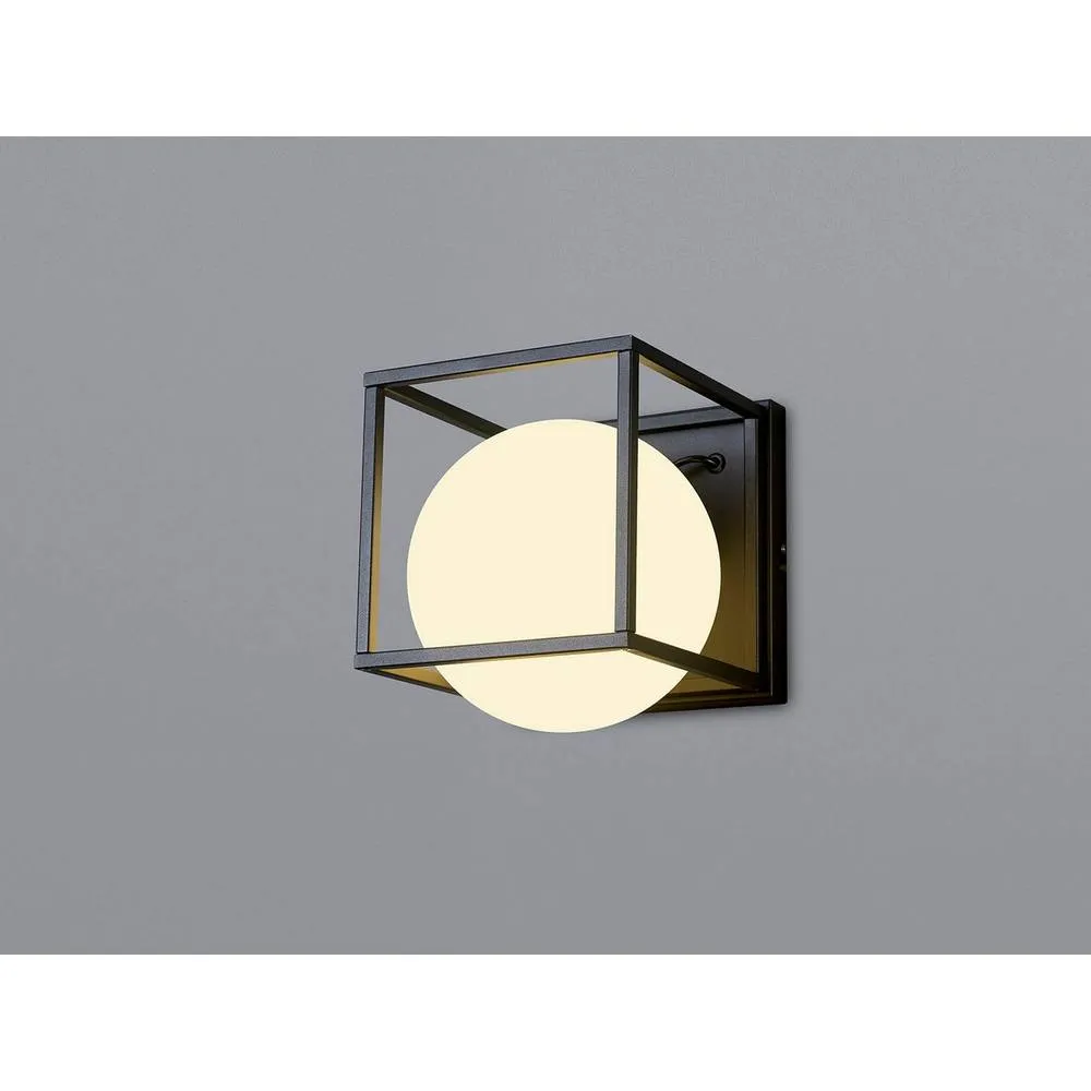 Netlighting Desigual Large Wall Lamp 1 Light E27 Matt Black 2