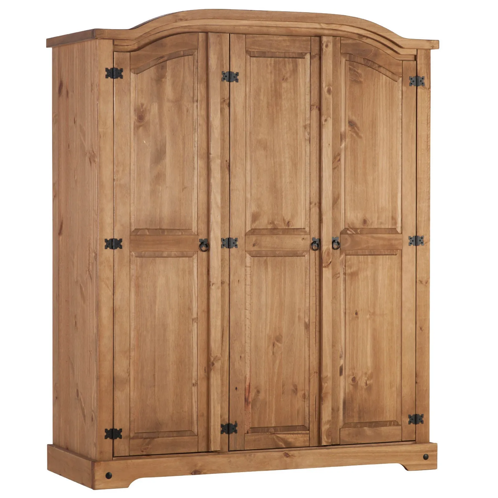 Corona Triple Wardrobe, Pine