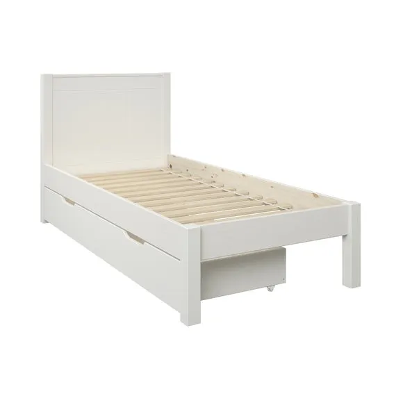 Classic Low End Bed with 2 Underbed Drawers 3