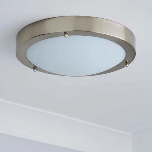 Pluto Bathroom Flush Ceiling Light 2