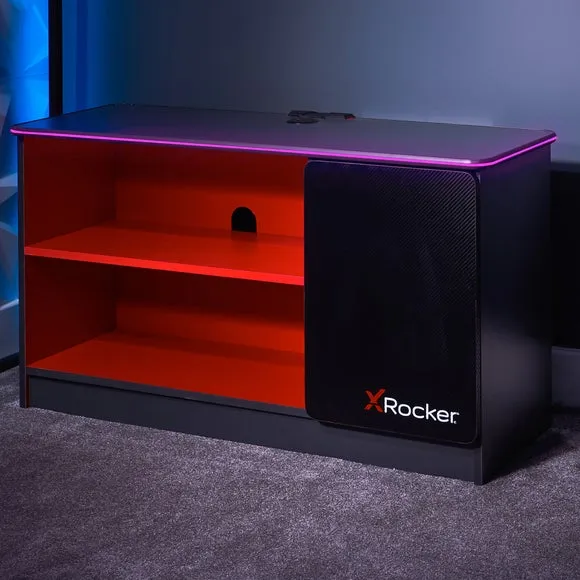 X Rocker Carbon Tek TV Media Cabinet with Neo Fibre LED for TVs up to 42" 2