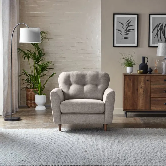 Sven Snuggle Chair, Tonal Weave 1