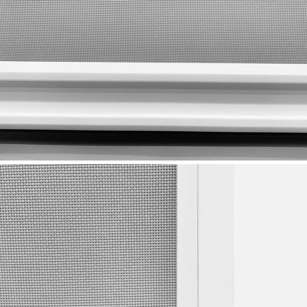 sweeek Louvered Pergola Aluminium 6 X 3m & 2 3m Blinds in White 4