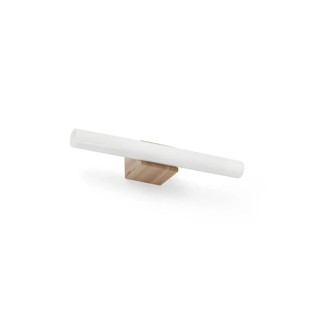 Netlighting Calma Bathroom Wall Lamp Wood S14D IP44 5W in Brown
