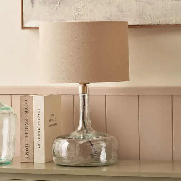 Pacific Lifestyle Avani Glass Bottle Table Lamp