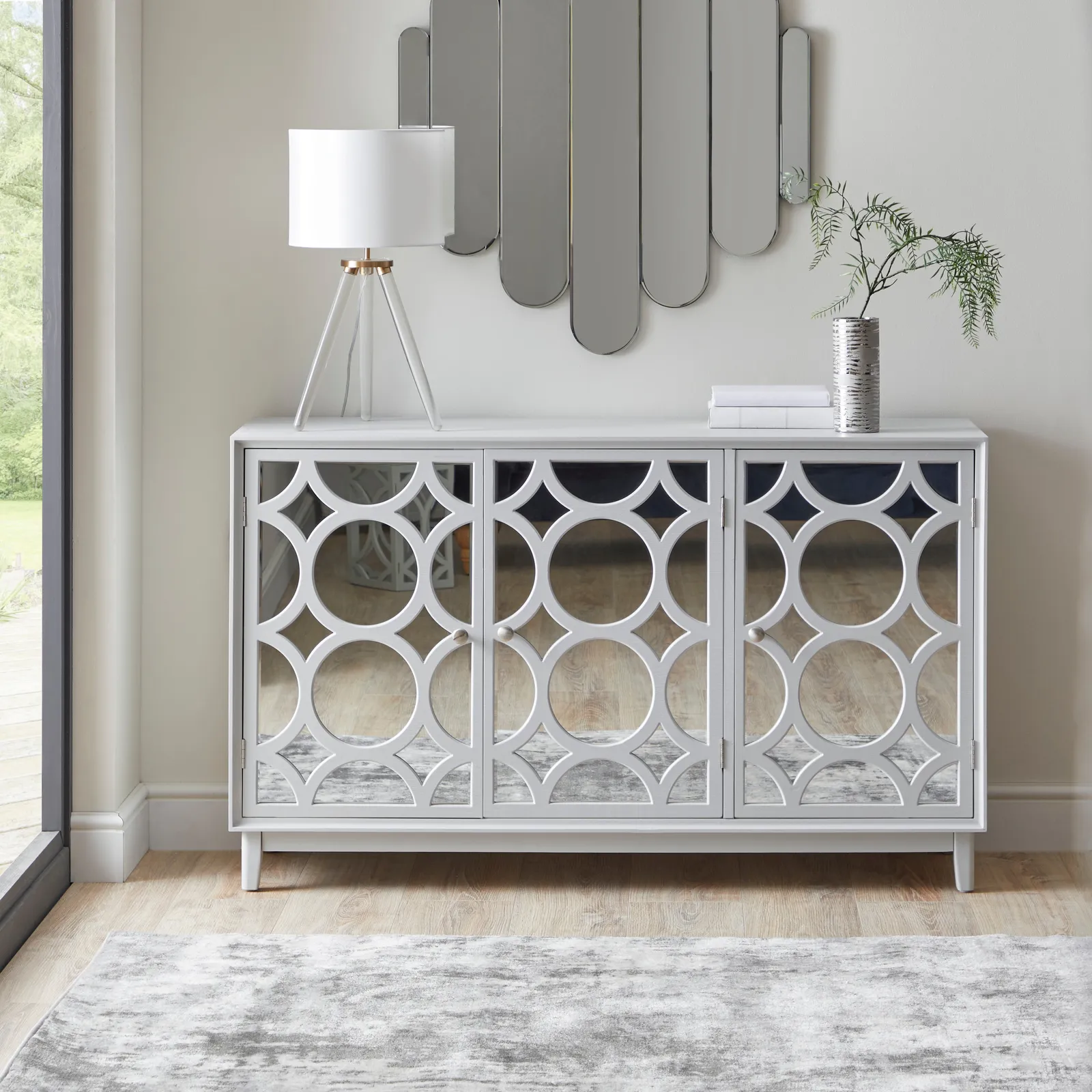 Delphi Large Sideboard Black