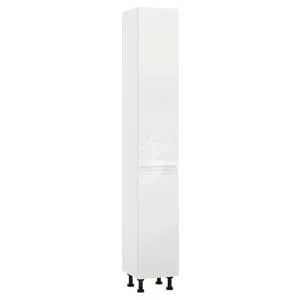 Wickes Lakemoor Gloss White Standard Depth Tower Unit - 300mm