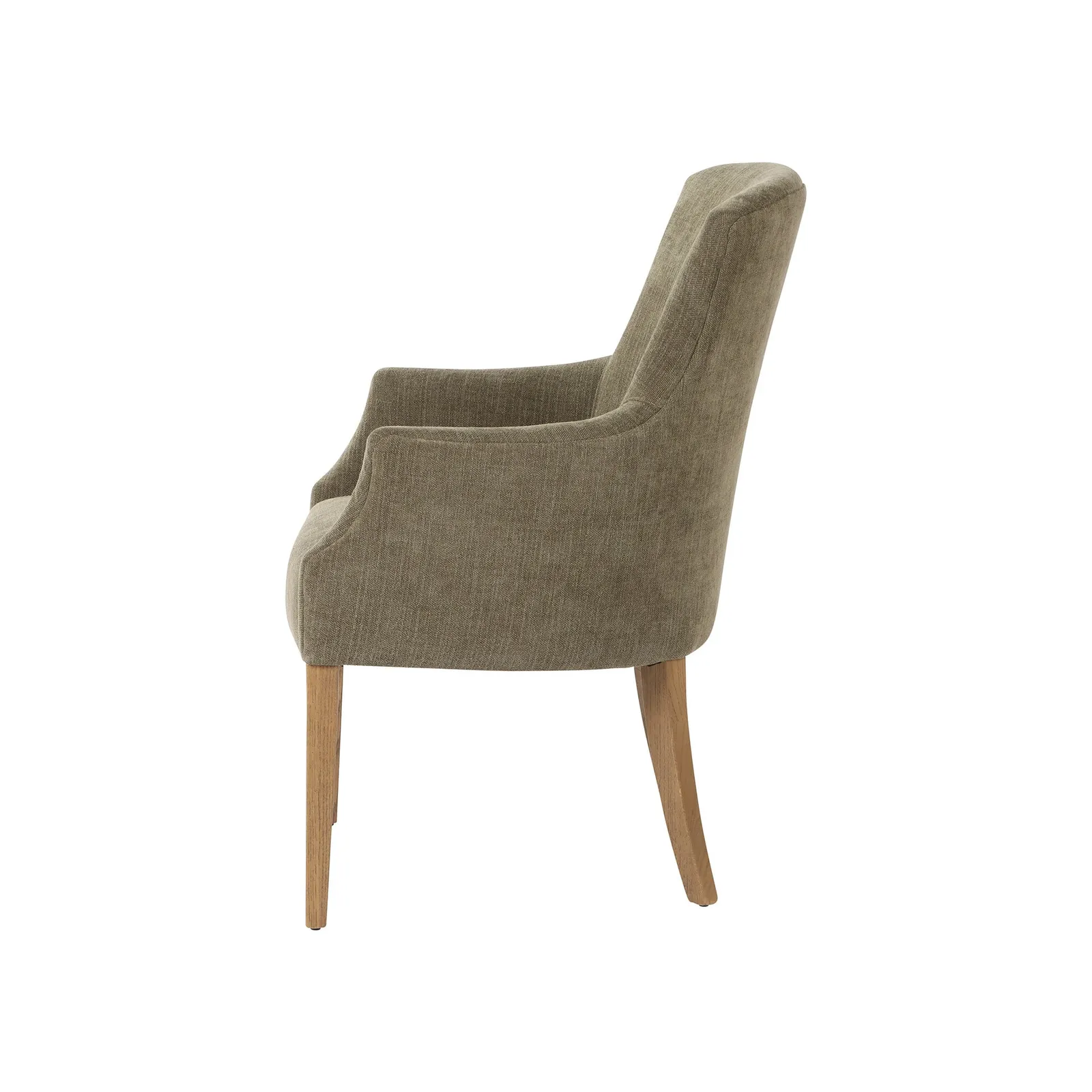 Lockwood Dining Armchair, Green Fabric | Barker & Stonehouse 6