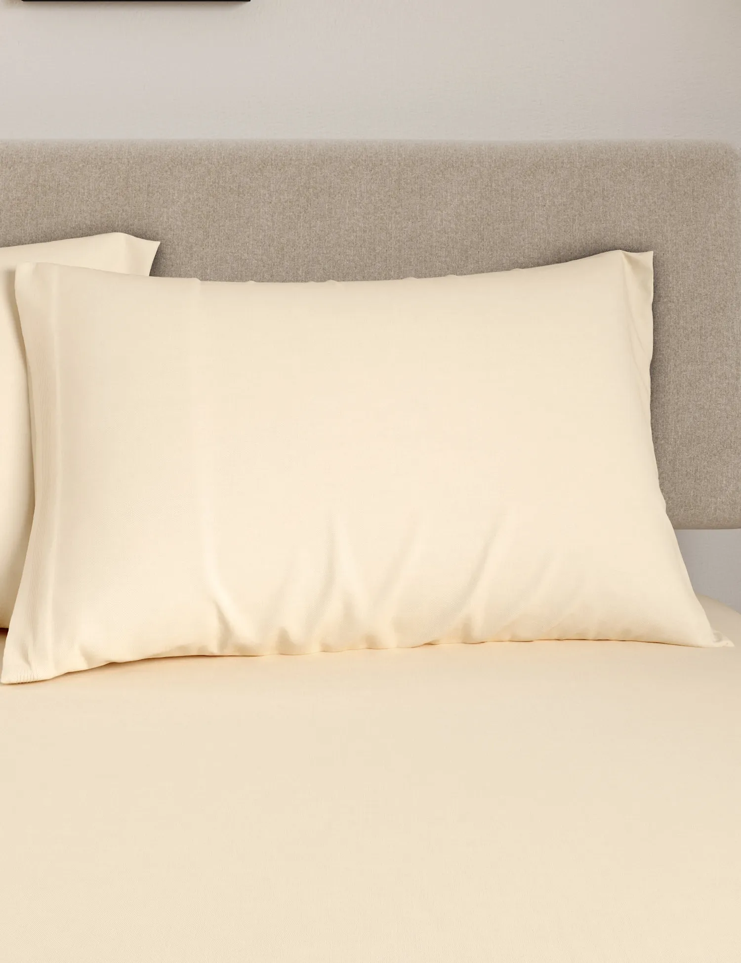 M&S Cotton Rich Deep Fitted Sheet & Pillowcase