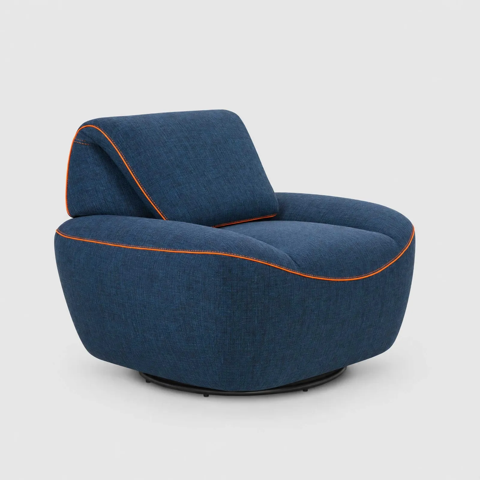 Lia Swivel Gliding Armchair Fabric | Barker & Stonehouse