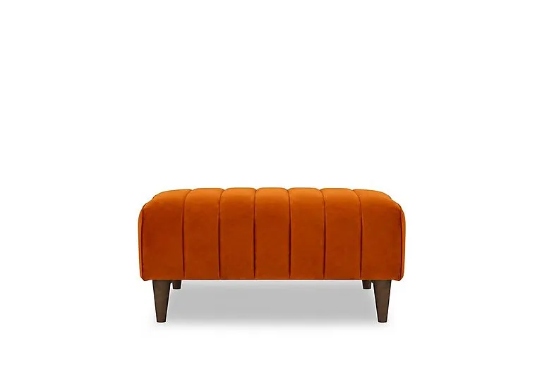 Margo Fabric Bench Footstool - Living Room Furniture - In Time for Christmas
