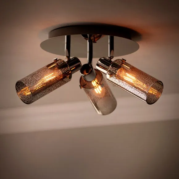 Lara Industrial 3 Light Adjustable Spotlight 2