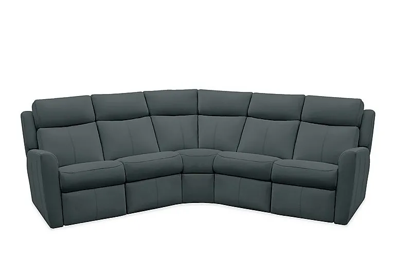 Wren Large Leather Corner Sofa