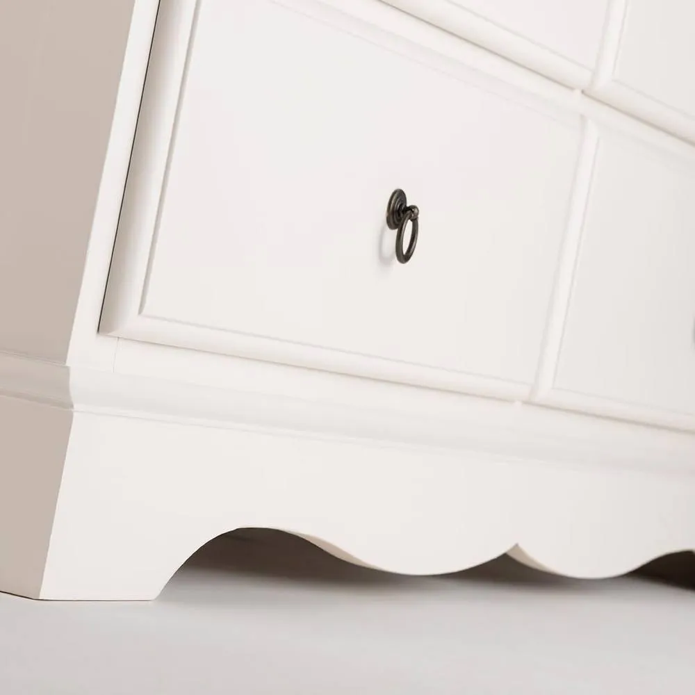 Statement Furniture Romance 2 Over 3 Chest of Drawers in Light Grey 4
