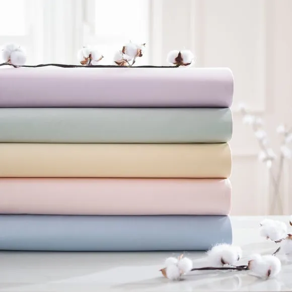 Dorma Smooth & Soft 300 Thread Count 100% Cotton Sateen Continental Pillowcase 5