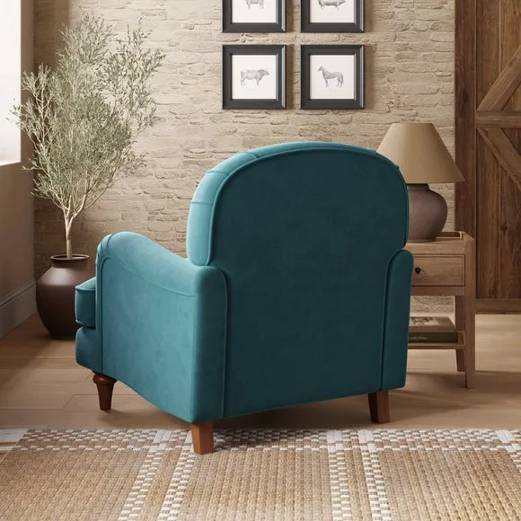 Beatrice II Velvet Armchair 2
