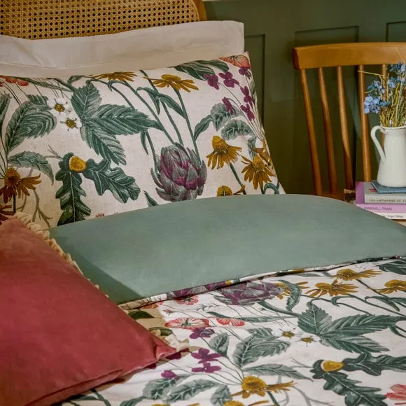 Wylder Nature Florapedia Duvet Cover and Pillowcase Set 2