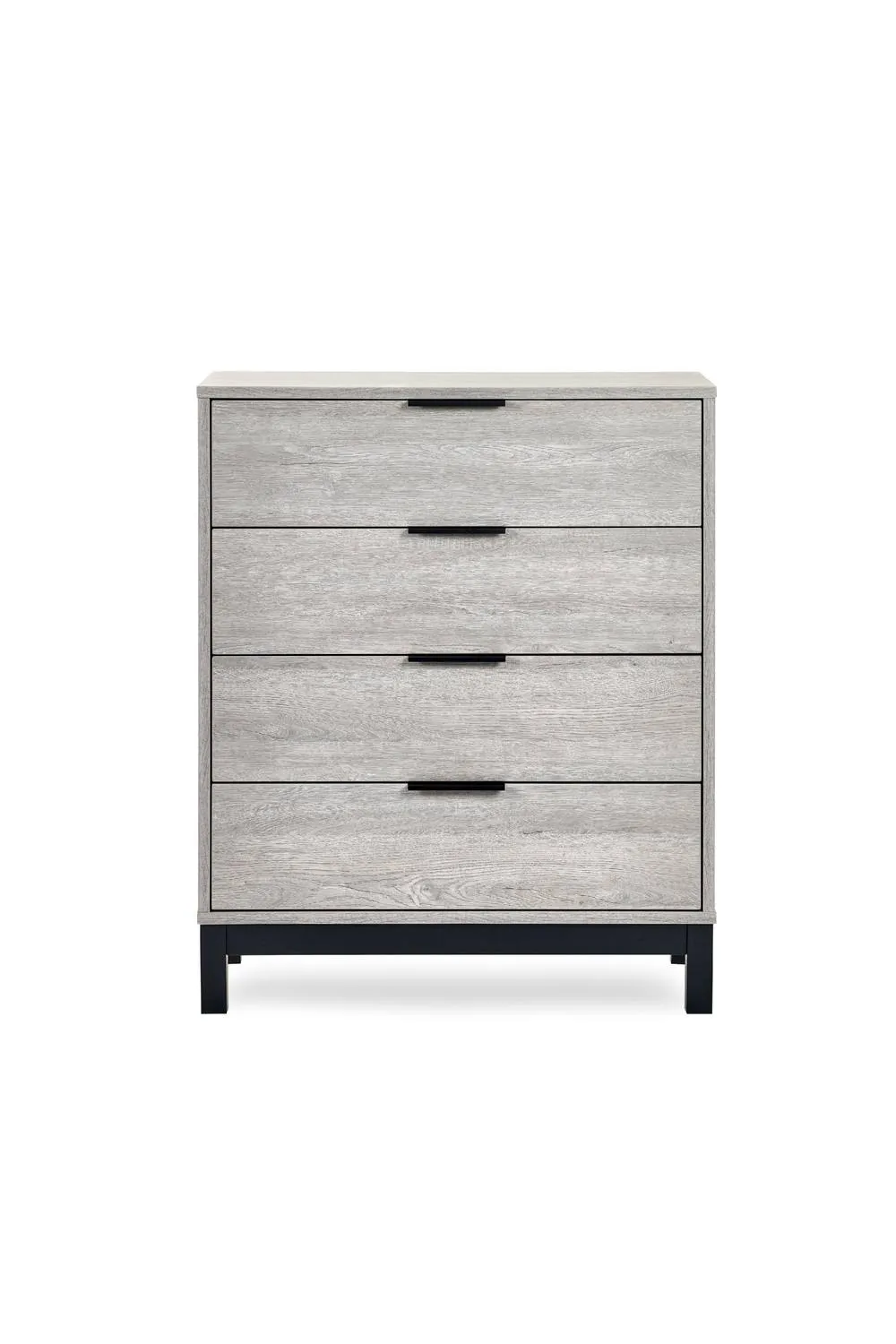 Julian Bowen Bali 4 Drawer Chest in Light Grey 6