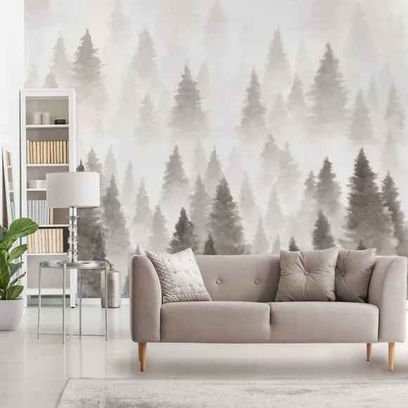 Pine Forest Wall Mural 2