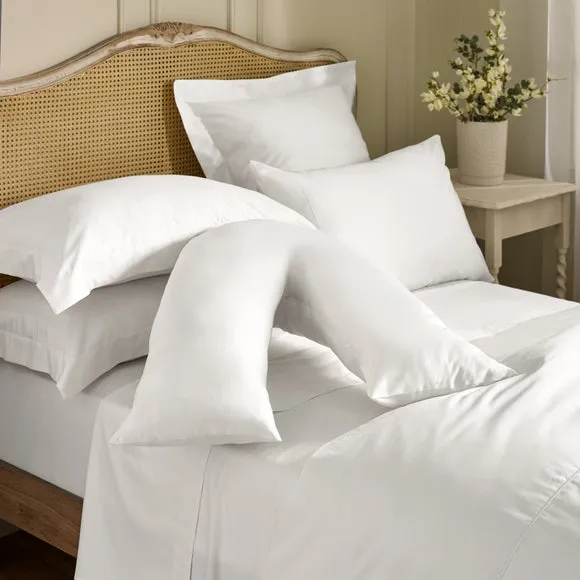 Dorma Luxe Egyptian Cotton Sateen V-Shaped Pillowcase 2