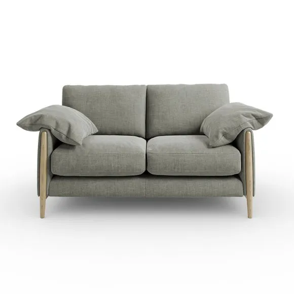 Hector Tonal Plush Chenille 2 Seater Sofa 6