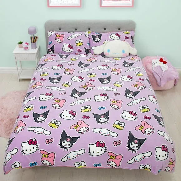 Hello Kitty Chill Fleece Duvet Cover & Pillowcase Set 1