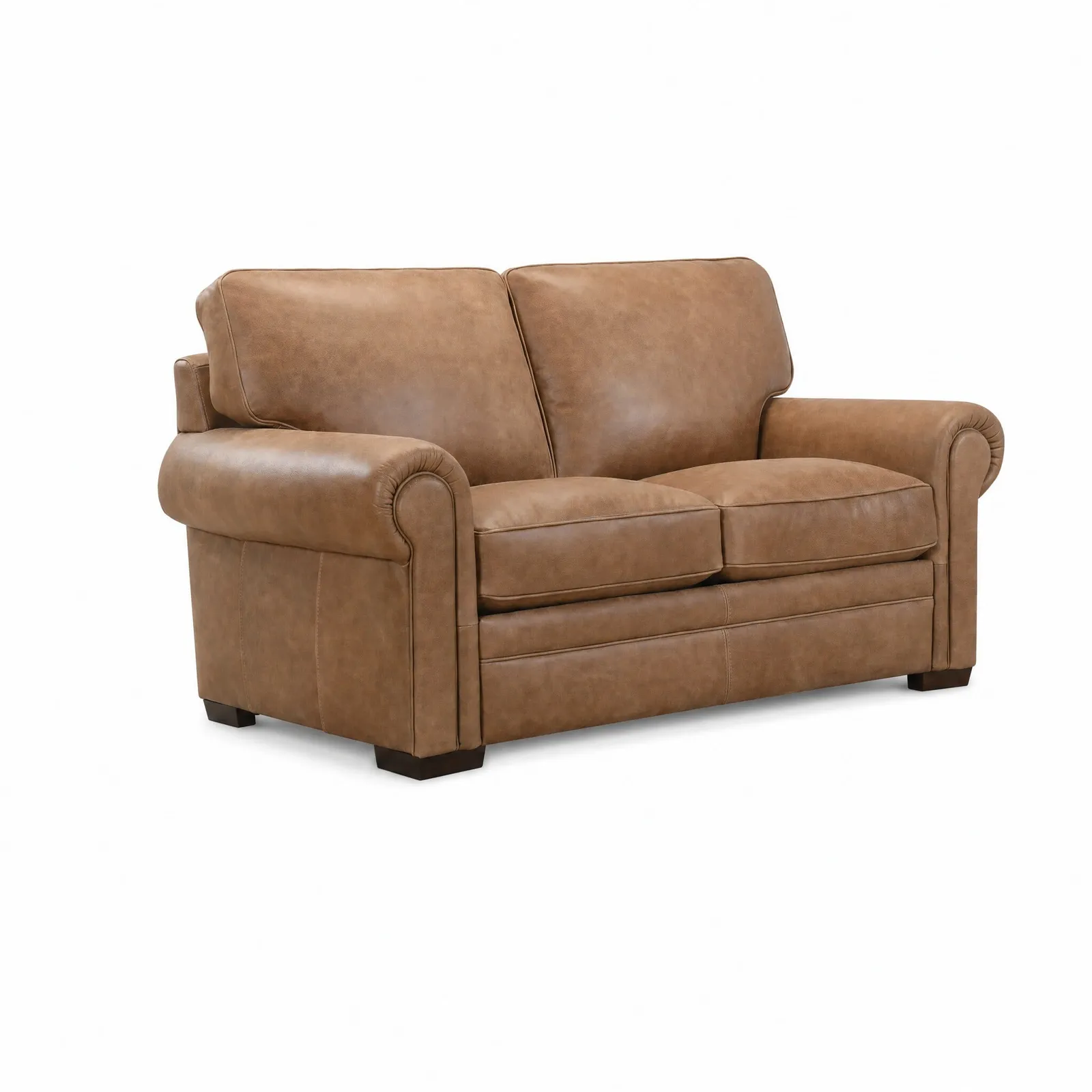 Bellagio 2Str Sofa, Brown Leather | Barker & Stonehouse 3