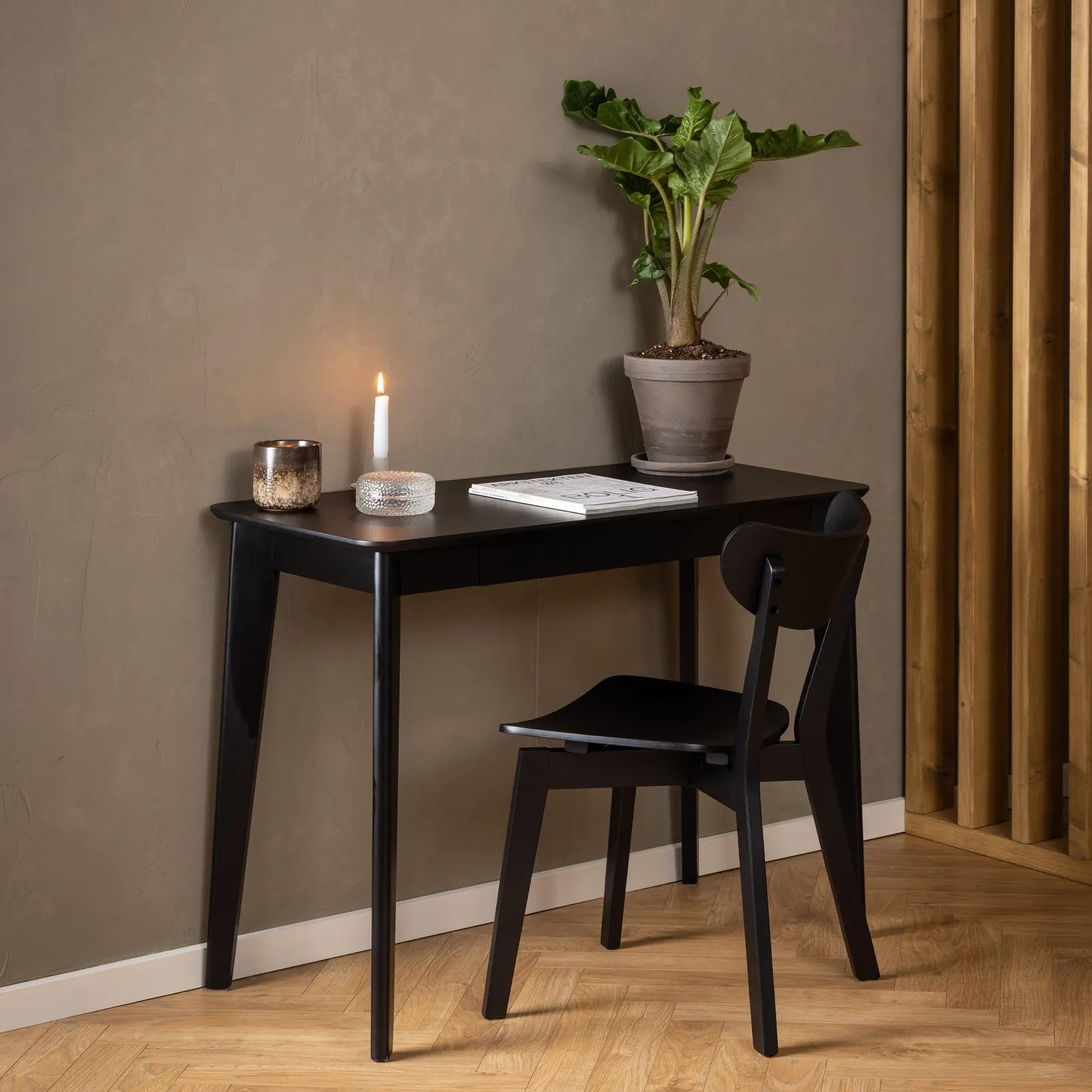 Furniture To Go Roxby Dining Chairs in Black Set of 2 6