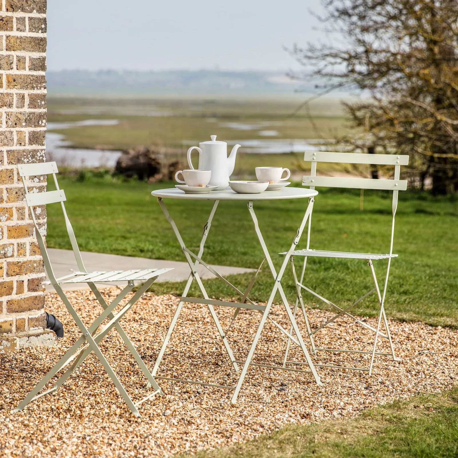 Makeda 2 Seater Bistro Set Green