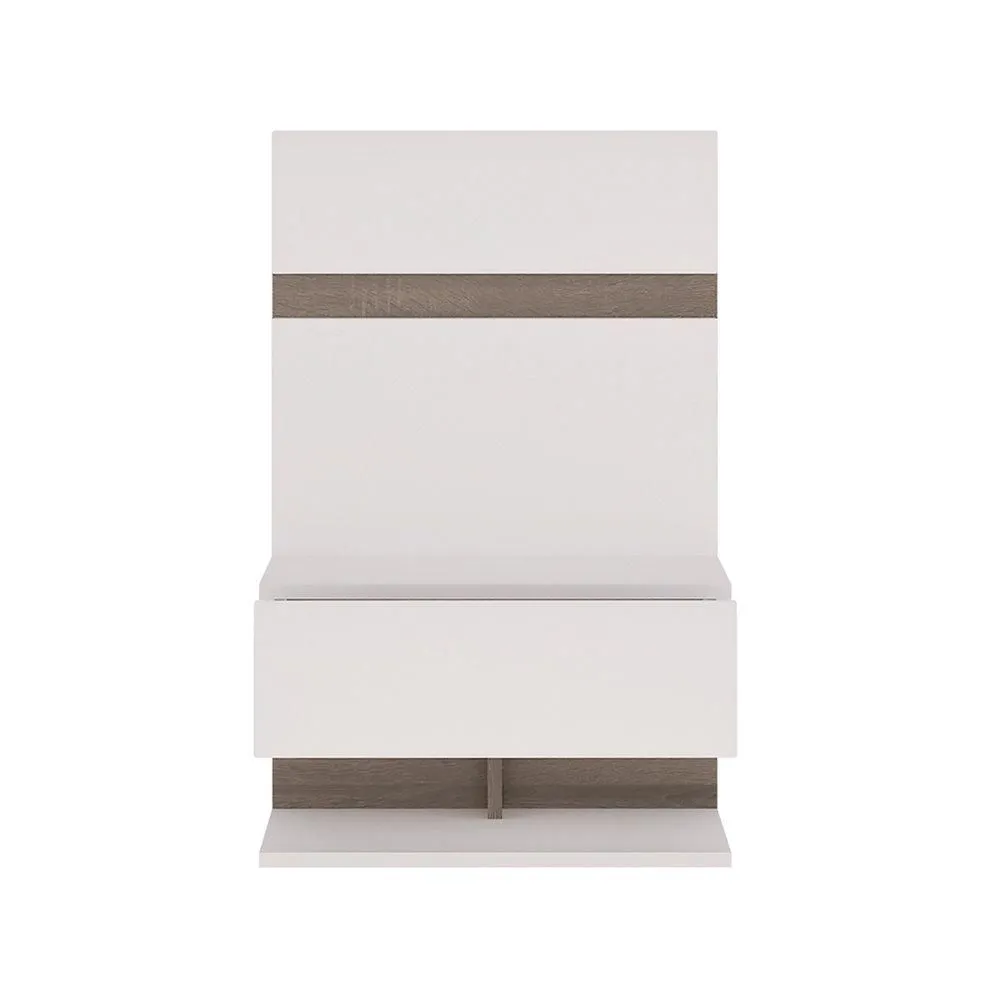 Furniture To Go Chelsea Bedroom Bedside Extension for Bed in White 2