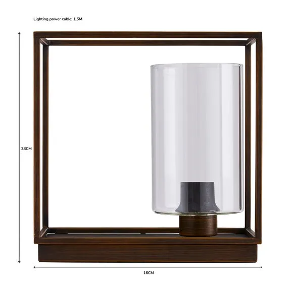 London Industrial Shelf Table Lamp 5