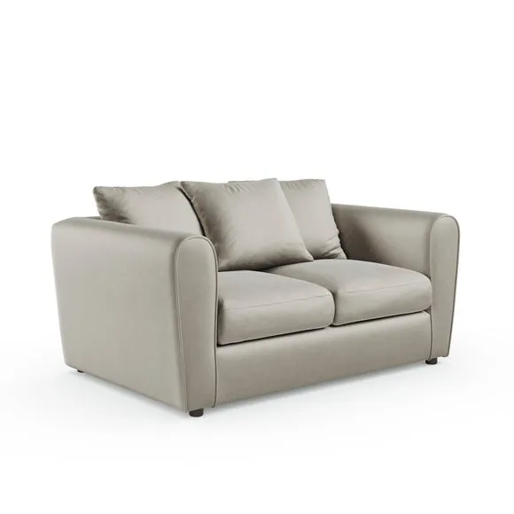 Blake Curved Arm Opulent Velvet 2 Seater Sofa 5