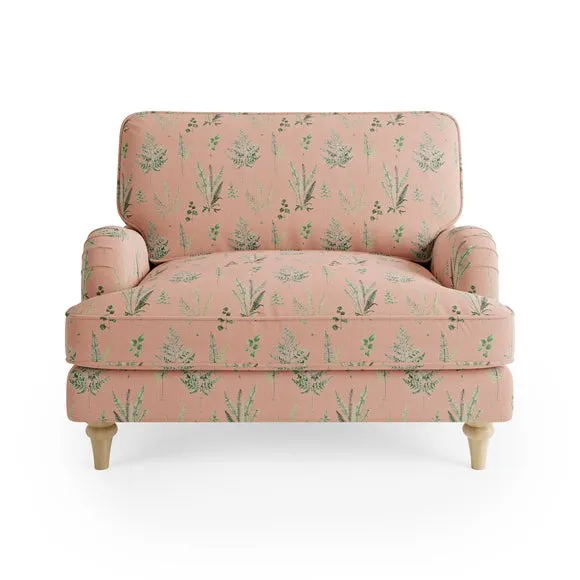 Beatrice II Fabric Snuggle Chair 6