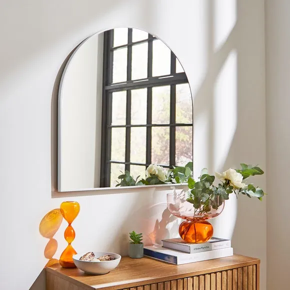 Essentials Arched Overmantel Wall Mirror 1