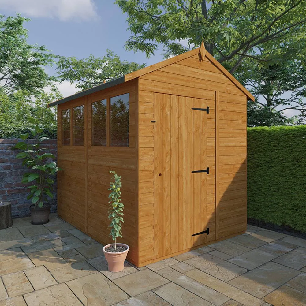 Buttercup Farm 8x6 Flex Apex 12mm Flex - L238.8 x W175 x H213.5 cm - Burnt Orange 3