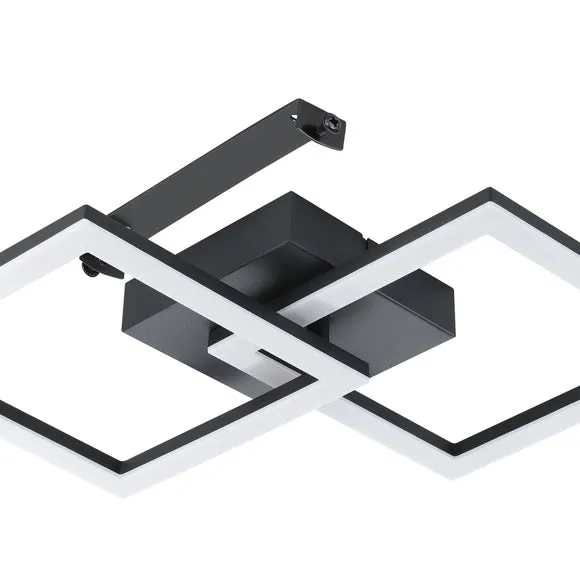 EGLO Palmaves-E Flush Ceiling Light 2