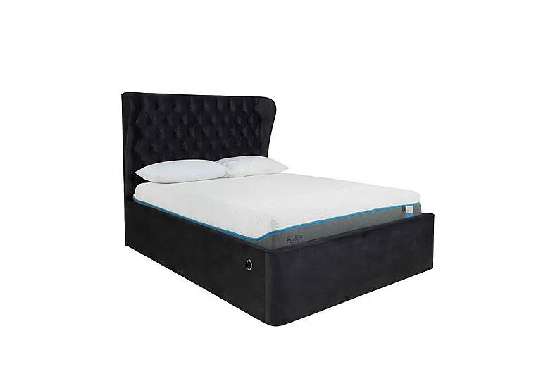 Kendall Electric Ottoman Bed Frame - Super King - Savannah Coal