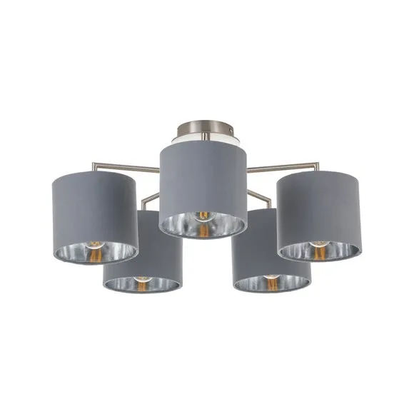 Pacific Lifestyle Elin 5 Light Semi Flush Ceiling Light 5