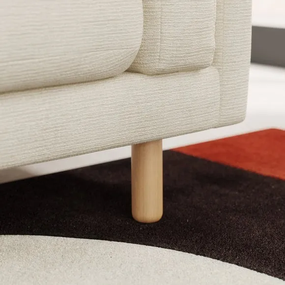 Newton Chunky Tonal Weave Corner Chaise 5
