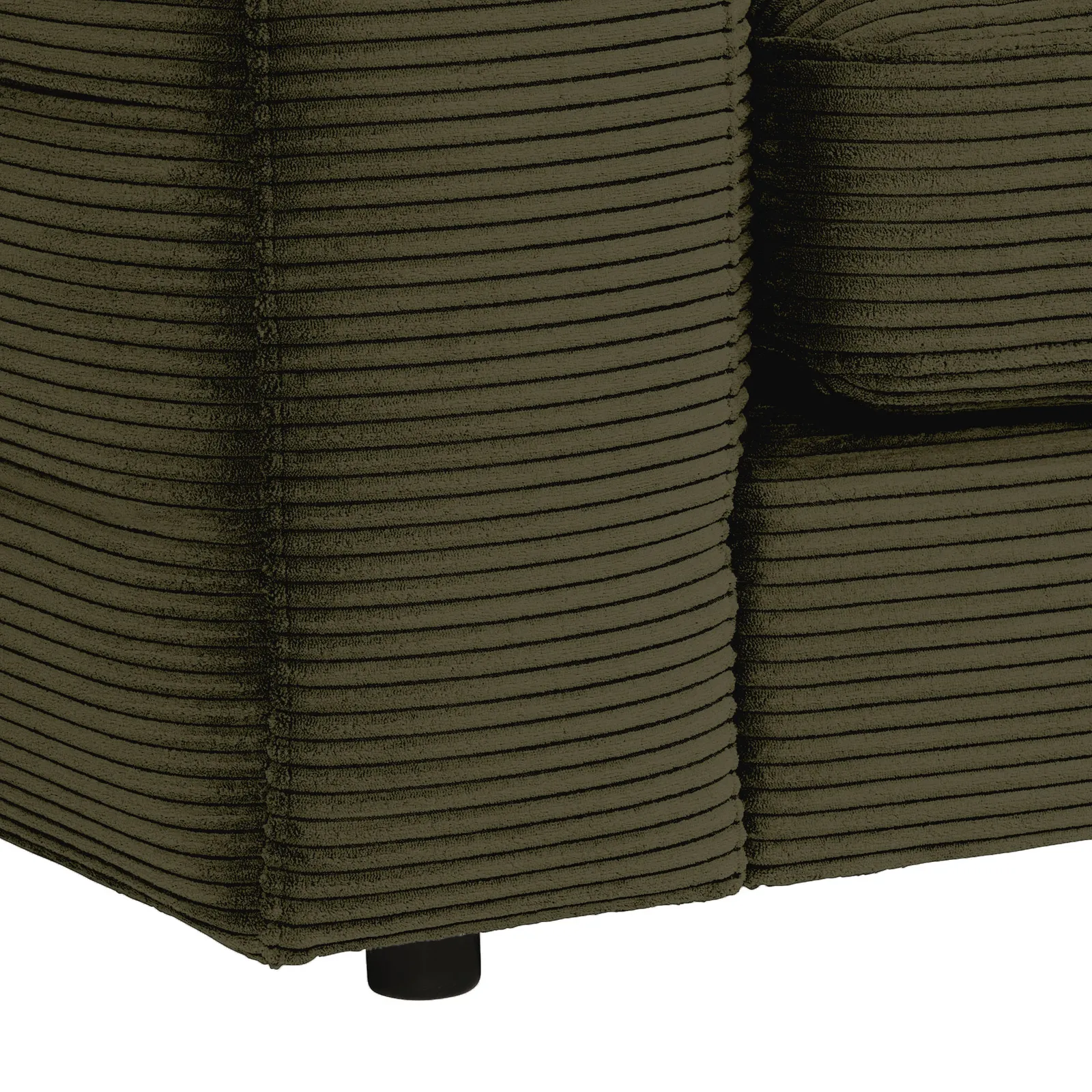 Twain Chaise Corner Sofa Right, Green Fabric | Barker & Stonehouse 5