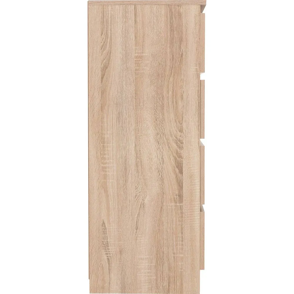 Seconique Malvern 3+2 Drawer Chest - Sonoma Oak in Light Oak 5