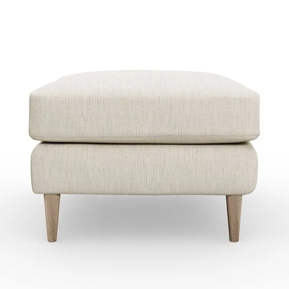Sven Chunky Tonal Weave Footstool 6