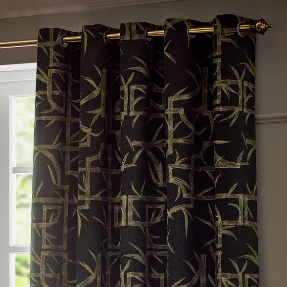 Paoletti Bamboo Eyelet Curtains 1