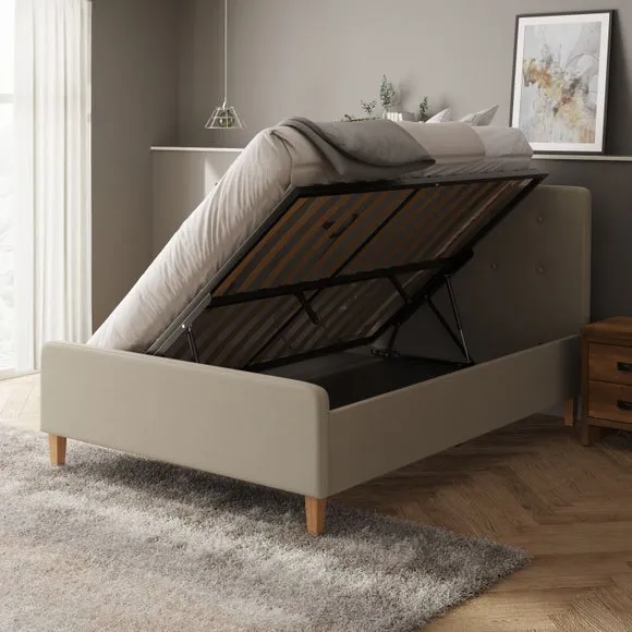 Ashbourne Fabric Side Lift Ottoman Bed Frame 2