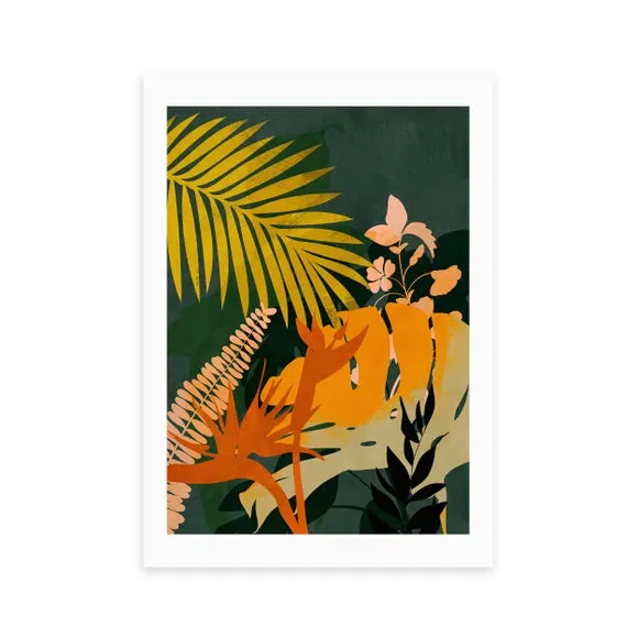 East End Prints Foliage Floral II Print 2